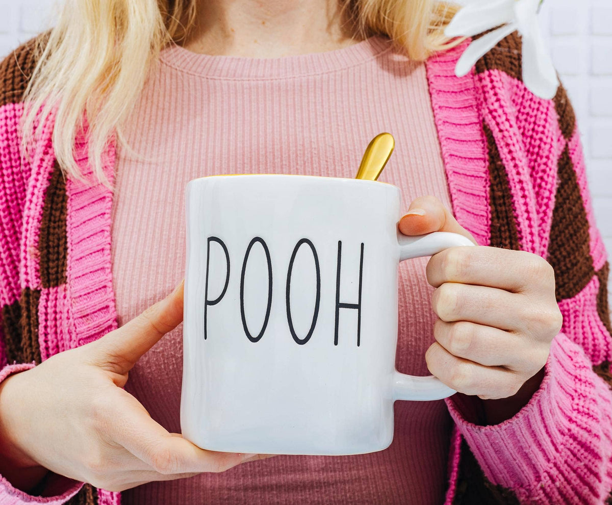 Winnie the Pooh Ceramic Pottery Mug | Holds 25 Ounces