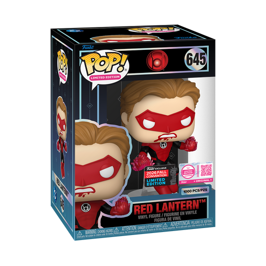 Red Lantern vinyl figure in box