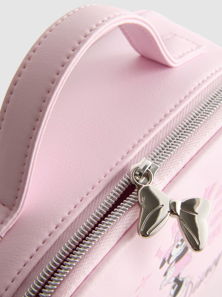 Disney’s Mickey and Friends Minnie Top Handle Makeup Bag