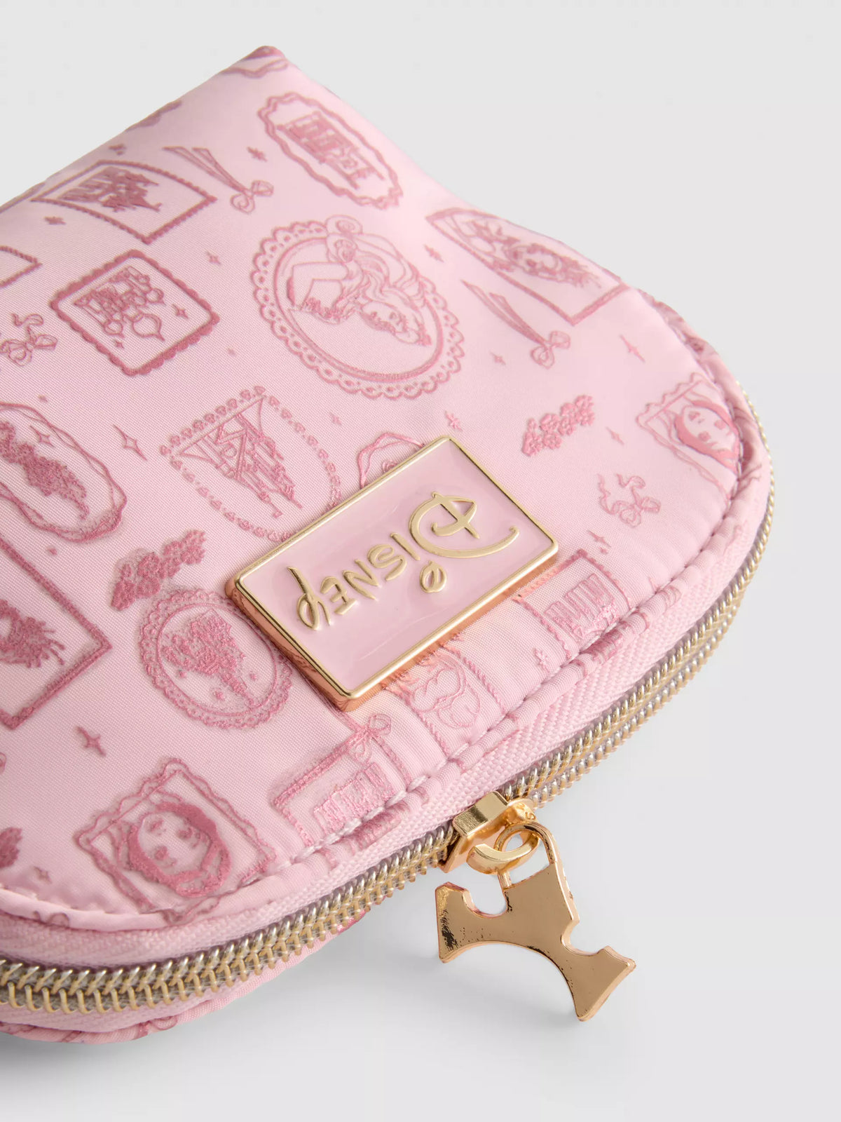 Princess Coin Purse with Crown Zip Pull