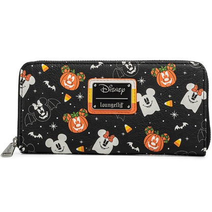 Mickey and Minnie Spooky Candy Corn Wallet front