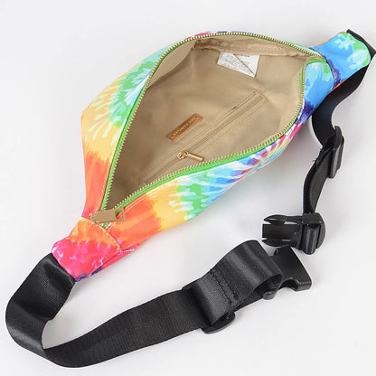 Tie Dye Fanny Pack: Multicolor1