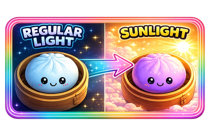 Squishy Color Changing Dumpling Toy Fun Doh