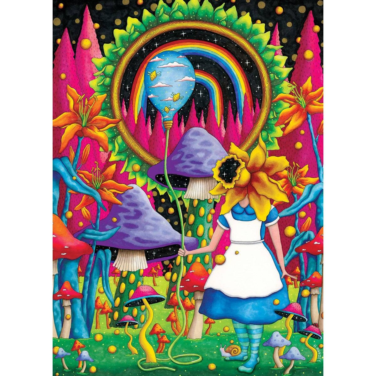 Wonderous Worlds - Go Ask Alice 1000 Piece Puzzle