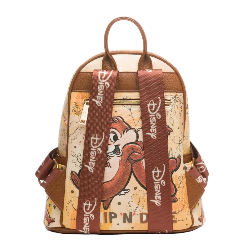 Backpack with Disney character design on a white background