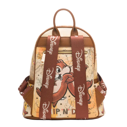 Backpack with Disney character design on a white background