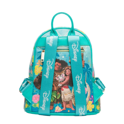 Backpack with Disney character design on a white background