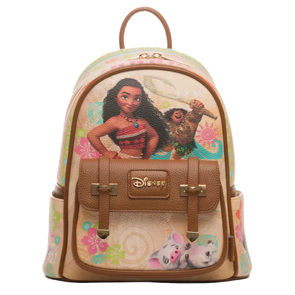 Backpack with Disney character design on a white background