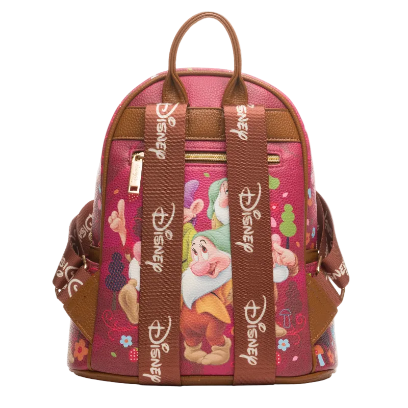 Backpack with Disney character design on a white background