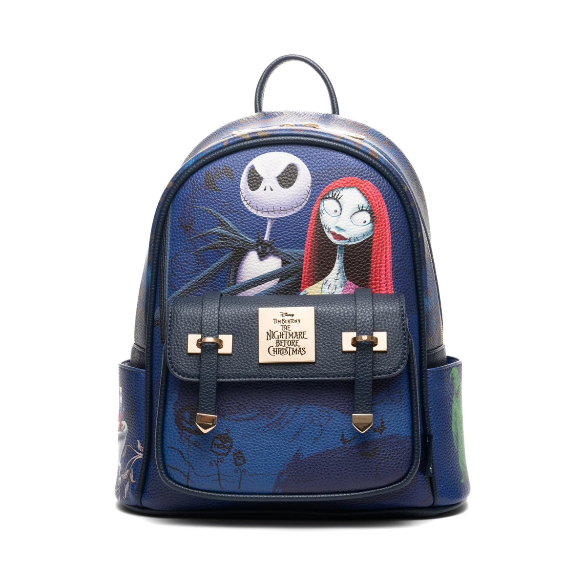 Jack & Friends Limited Edition 11" Vegan Leather Mini Backpack WondaPop Disney The Nightmare Before Christmas
