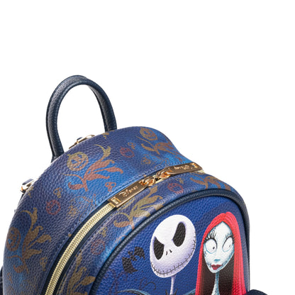 Jack & Friends Limited Edition 11" Vegan Leather Mini Backpack WondaPop Disney The Nightmare Before Christmas