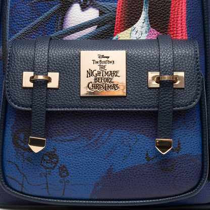 Jack & Friends Limited Edition 11" Vegan Leather Mini Backpack WondaPop Disney The Nightmare Before Christmas