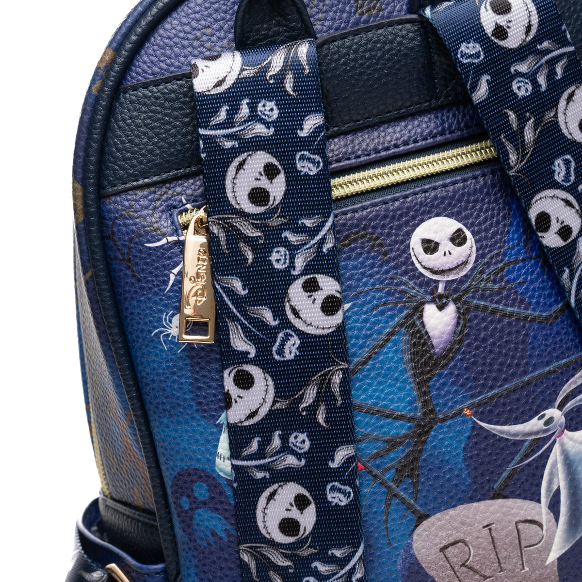 Jack & Friends Limited Edition 11" Vegan Leather Mini Backpack WondaPop Disney The Nightmare Before Christmas