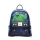 Backpack with cartoon character design on a white background