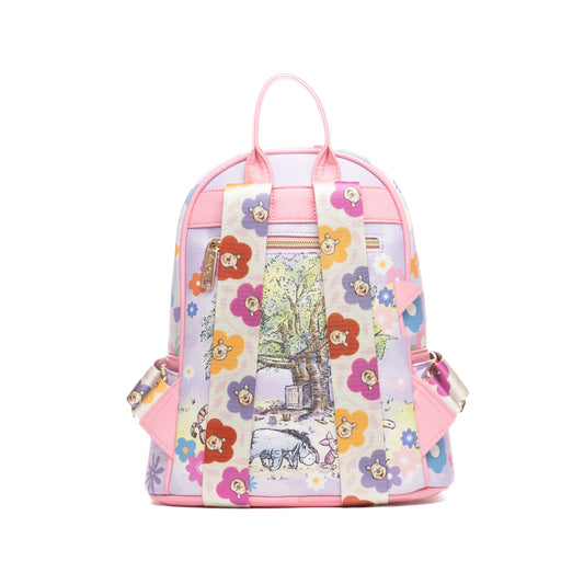 Winnie the Pooh and Friends 11" Vegan Leather Fashion Mini Backpack - alternate view 2