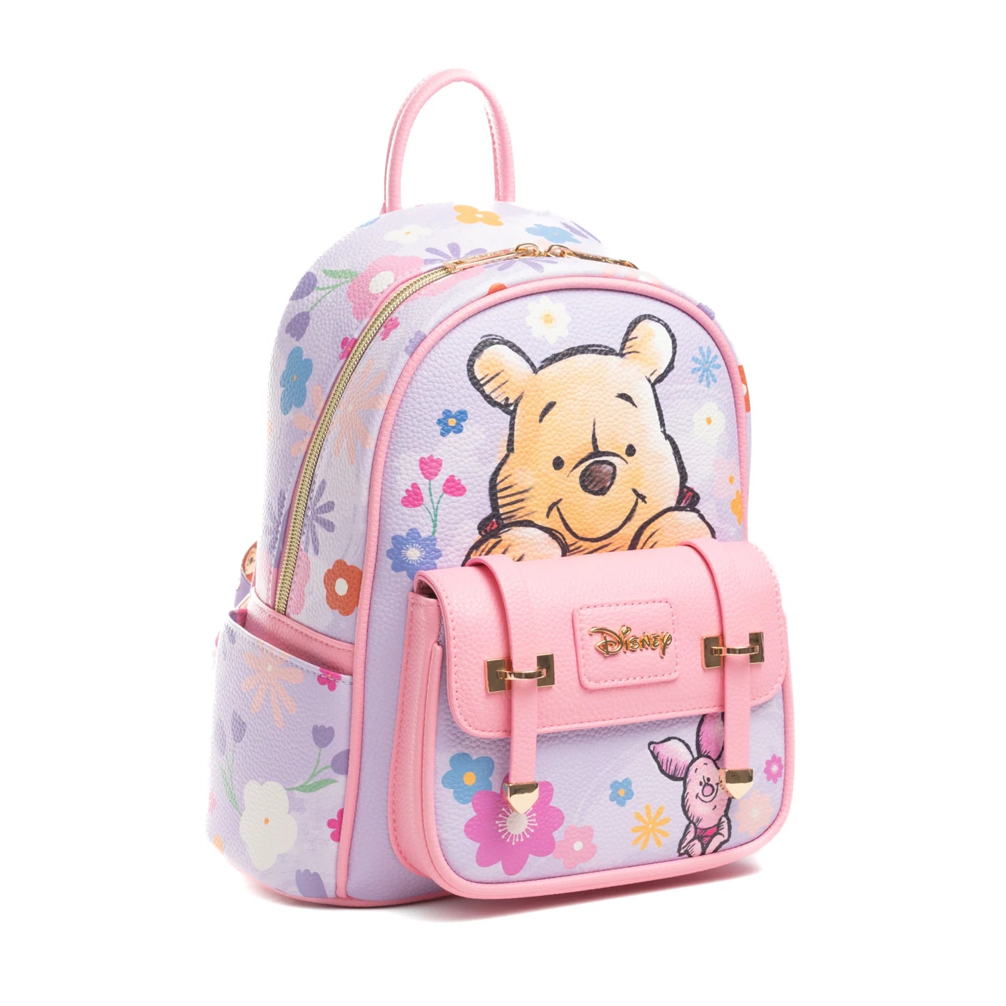 Winnie the Pooh and Friends WondaPop 11" Vegan Leather Fashion Mini Backpack