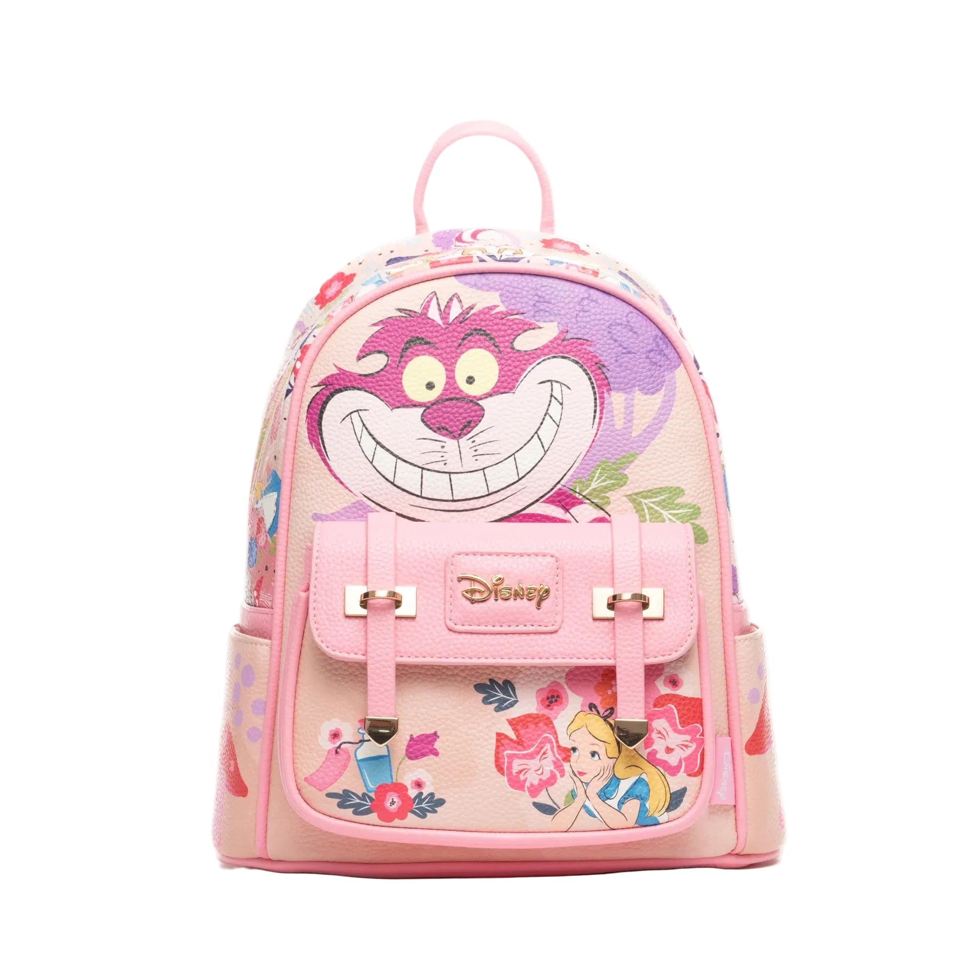 adventures in wonderland mini backpack WondaPop Disney Alice Cheshire Cat Smile 11