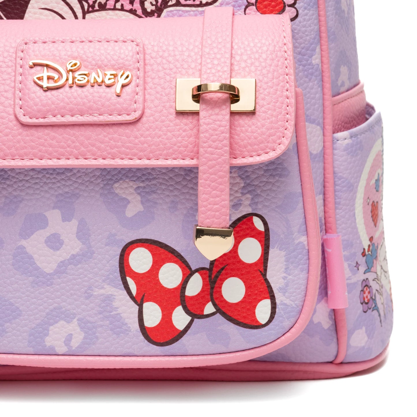 Minnie Mouse and Daisy Duck 11-inch Vegan Leather Mini Backpack