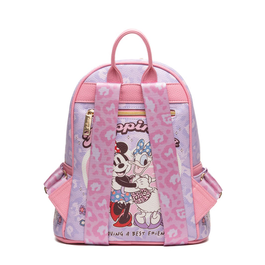 Minnie Mouse and Daisy Duck 11-inch Vegan Leather Mini Backpack - alternate view 2
