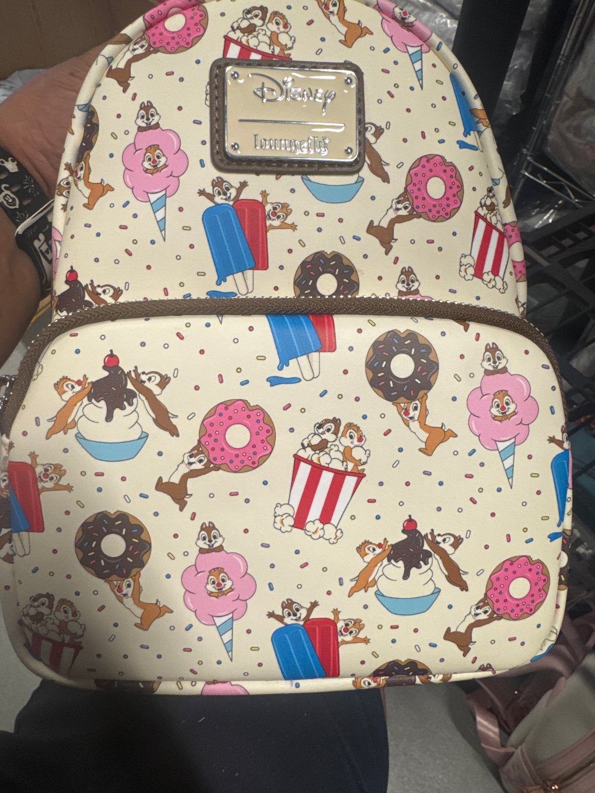 Chip 'n Dale Snackies Allover Print Mini Backpack - alternate view 7