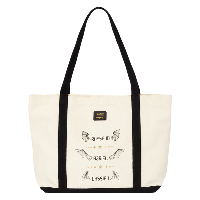 A Court of Thorns and Roses The Bat Boys Canvas Tote Bag