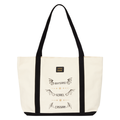 A Court of Thorns and Roses The Bat Boys Canvas Tote Bag