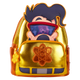 Backpack with cartoon character design on a white background
