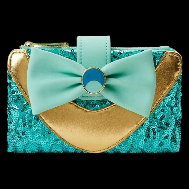 Aladdin Exclusive Jasmine Sequin Series Cosplay Flap Wallet