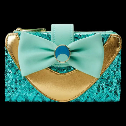 Aladdin Exclusive Jasmine Sequin Series Cosplay Flap Wallet