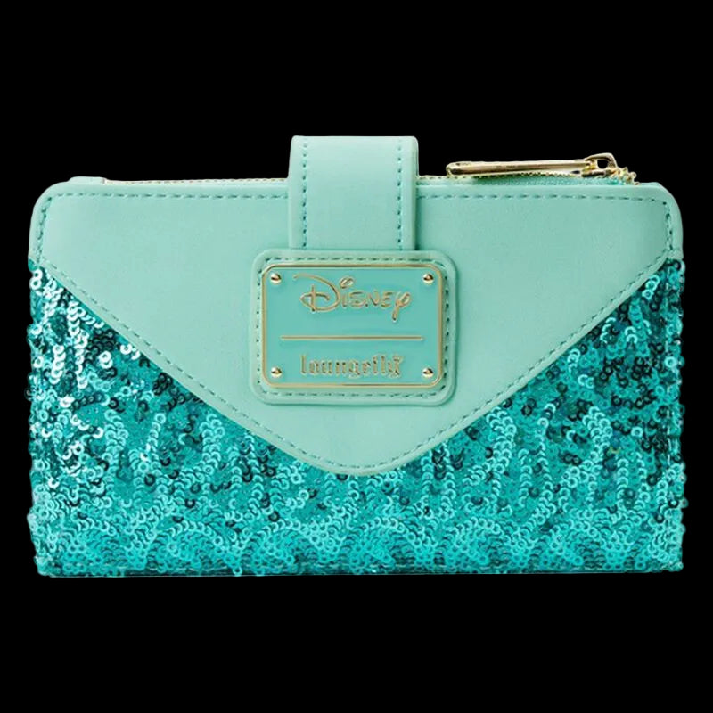Aladdin Exclusive Jasmine Sequin Series Cosplay Flap Wallet