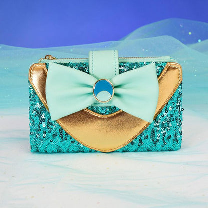 Aladdin Exclusive Jasmine Sequin Series Cosplay Flap Wallet