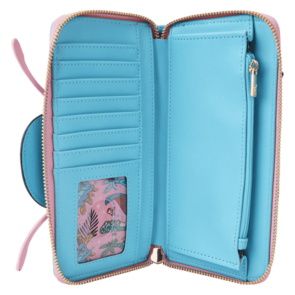 Caterpillar Butterfly Cosplay Zip Around Wallet Exclusive Loungefly Disney Alice in Wonderland