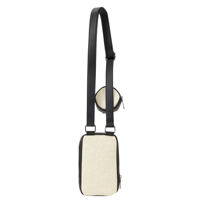 Loungefly Disney Alice in Wonderland Cell Phone Sling Crossbody Bag with Smiling Flower Coin Bag