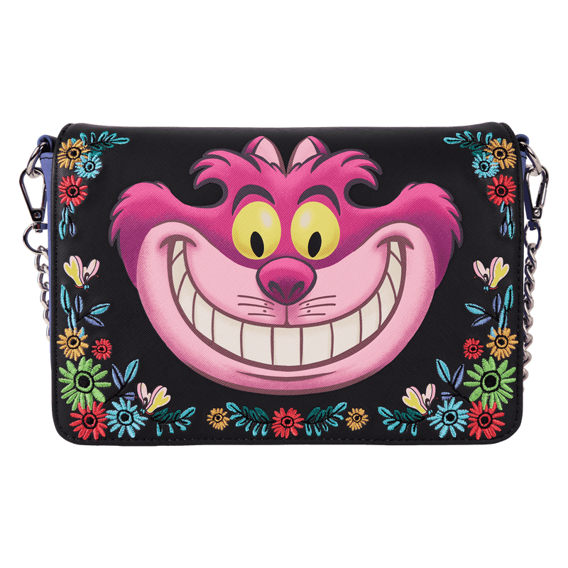 Alice in Wonderland Cheshire Cat Tulgey Wood Crossbody Bag