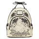 Loungefly Disney Alice in Wonderland Black Floral 3D Bow Mini Backpack