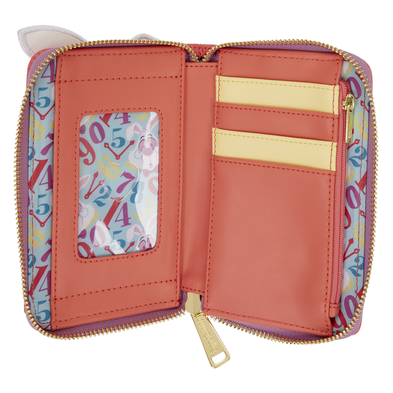 Loungefly Disney Alice in Wonderland White Rabbit Zip Around Wallet