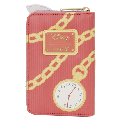 Loungefly Disney Alice in Wonderland White Rabbit Zip Around Wallet