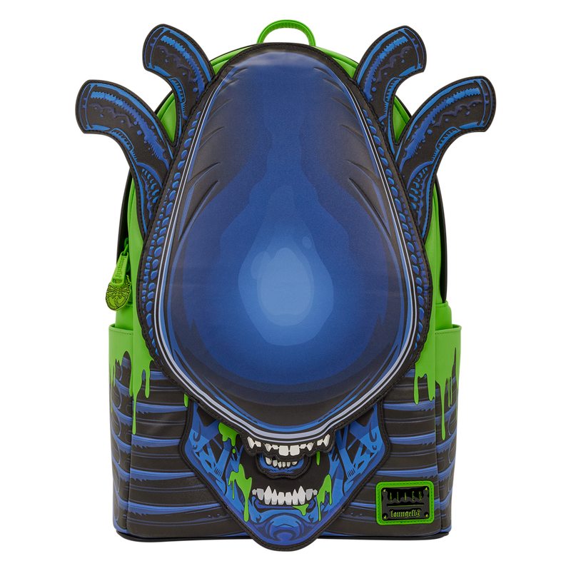 Alien Xenomorph Cosplay Glow-in-the-Dark Full-Size Backpack
