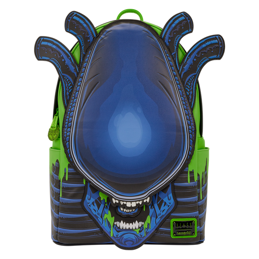 Alien Xenomorph Cosplay Glow-in-the-Dark Full-Size Backpack