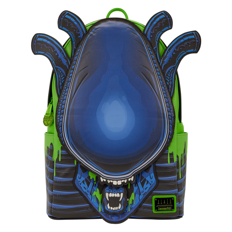 Alien Xenomorph Cosplay Glow-in-the-Dark Full-Size Backpack