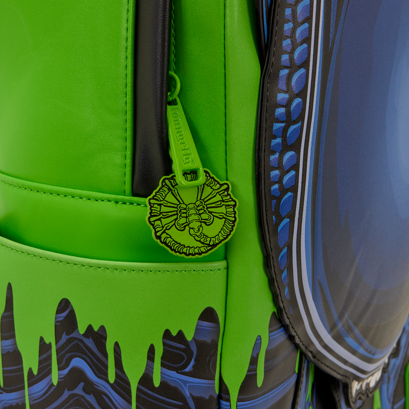 Alien Xenomorph Cosplay Glow-in-the-Dark Full-Size Backpack