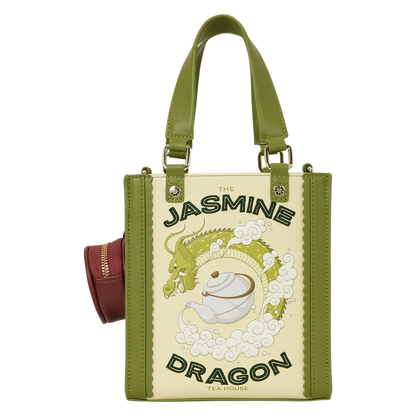 Avatar The Last Airbender Jasmine Dragon Crossbody Bag with Charm Loungefly Nickelodeon