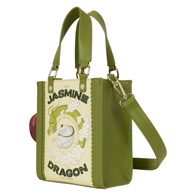 Avatar The Last Airbender Jasmine Dragon Crossbody Bag with Charm Loungefly Nickelodeon