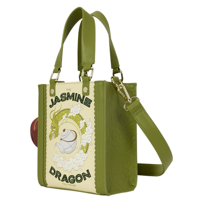 Avatar The Last Airbender Jasmine Dragon Crossbody Bag with Charm Loungefly Nickelodeon