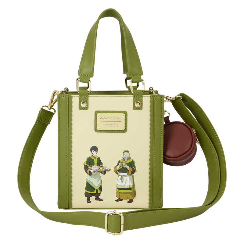 Avatar The Last Airbender Jasmine Dragon Crossbody Bag with Charm Loungefly Nickelodeon