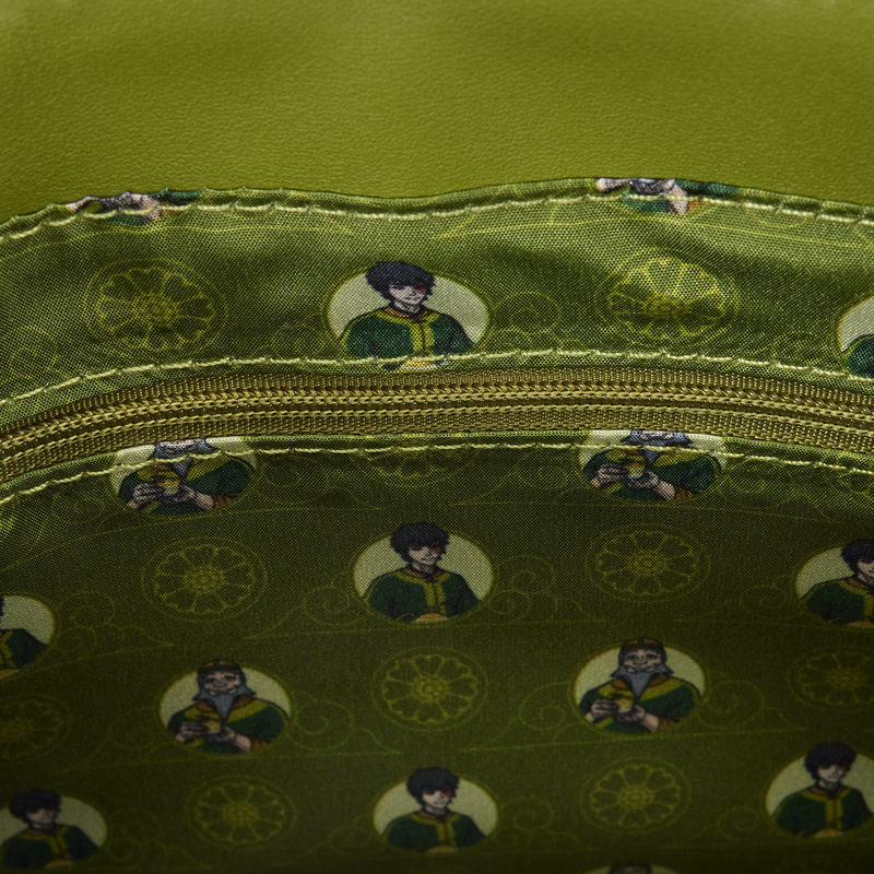 Avatar The Last Airbender Jasmine Dragon Crossbody Bag with Charm Loungefly Nickelodeon
