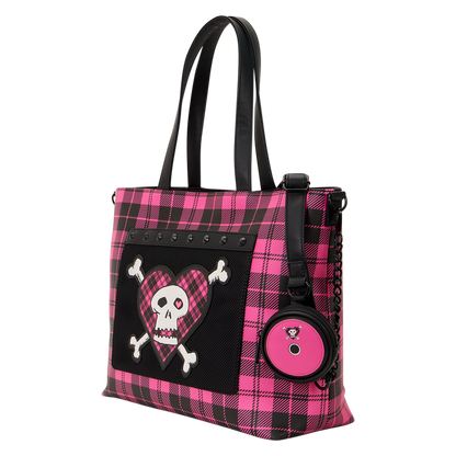 Avril Lavigne Logo Tote Crossbody Bag with Coin Bag
