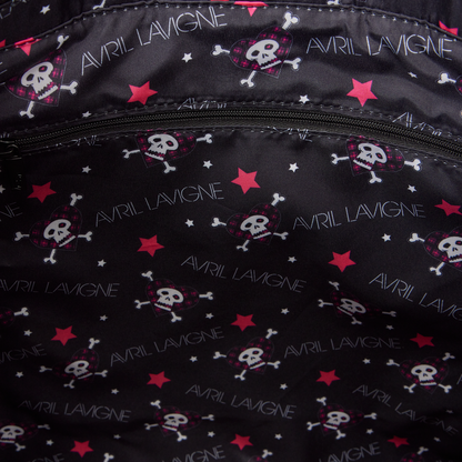 Avril Lavigne Logo Tote Crossbody Bag with Coin Bag