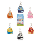 Bluey and Friends Mystery Mini Backpack Keychain Charm lineup
