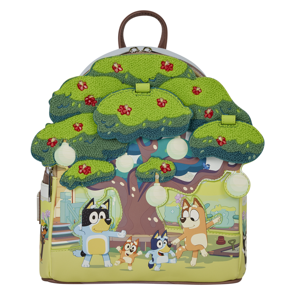Bluey's Backyard Light-Up Mini Backpack front